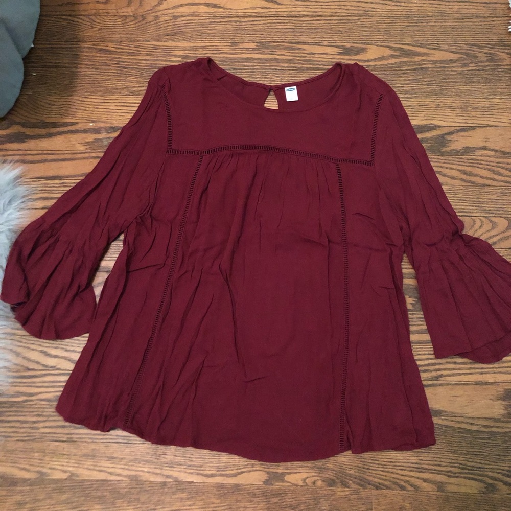 Red Old Navy Blouse